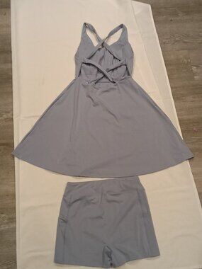 #13 HALARA Gray Two Piece Set